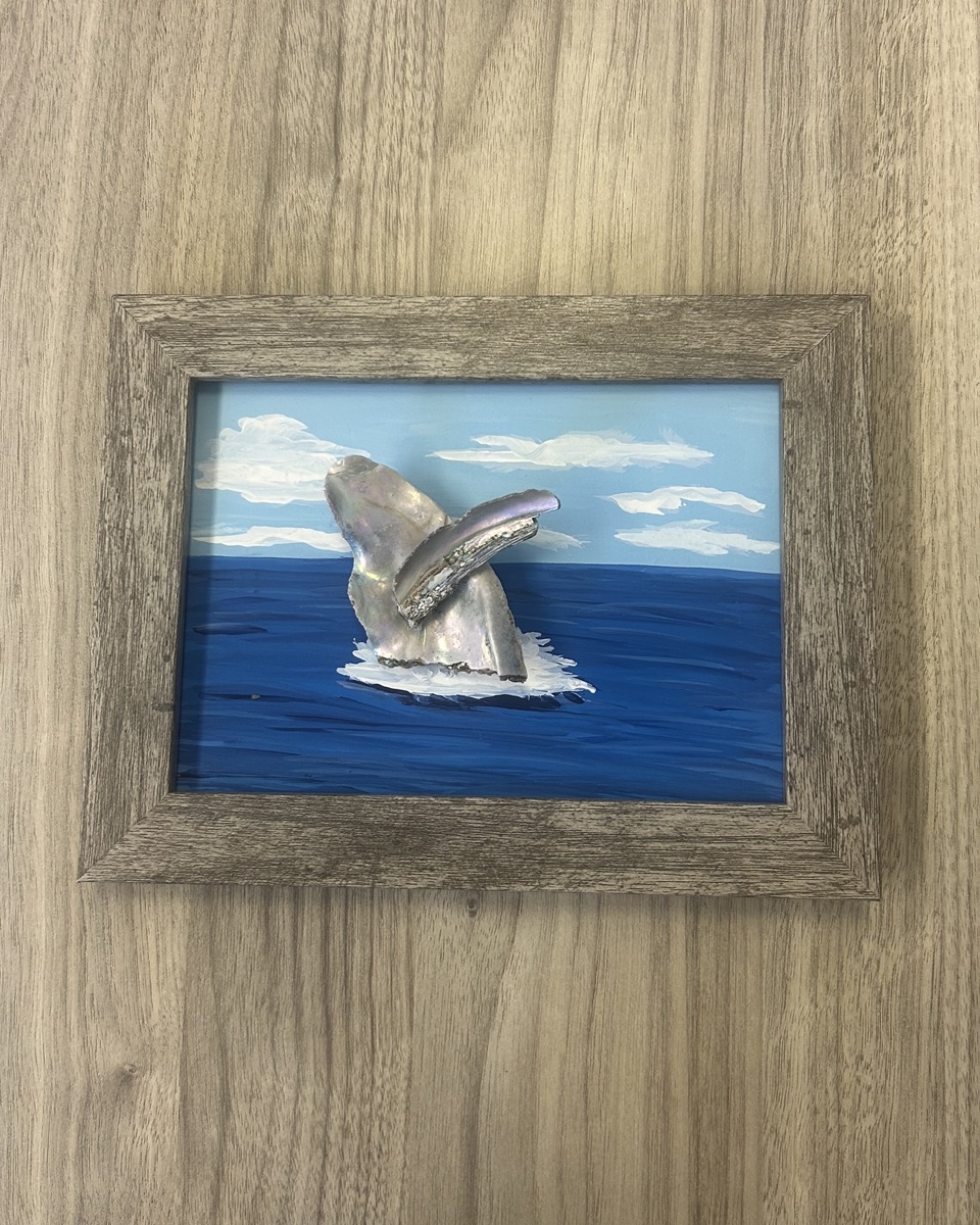 Abalone Whale Painting