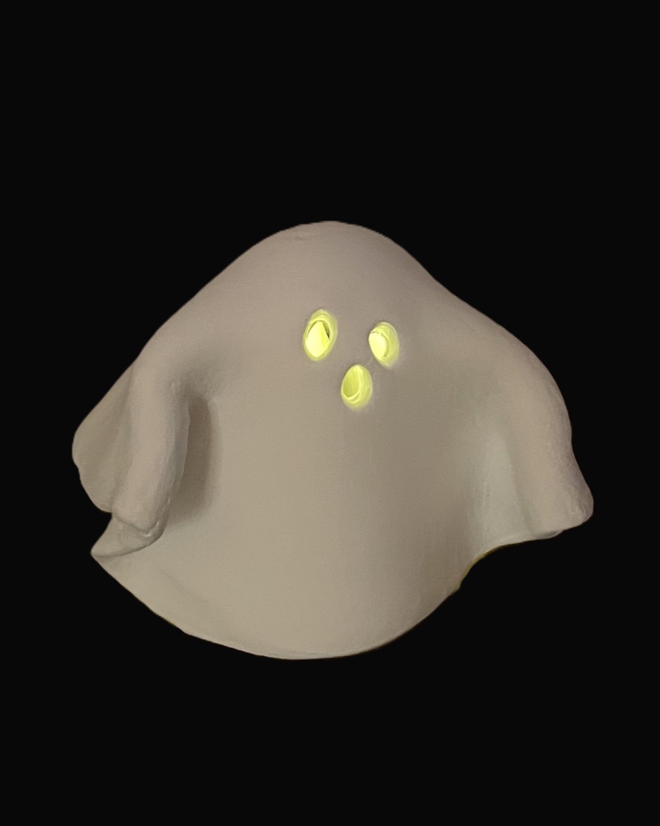 Ceramic Ghost, Lit Up