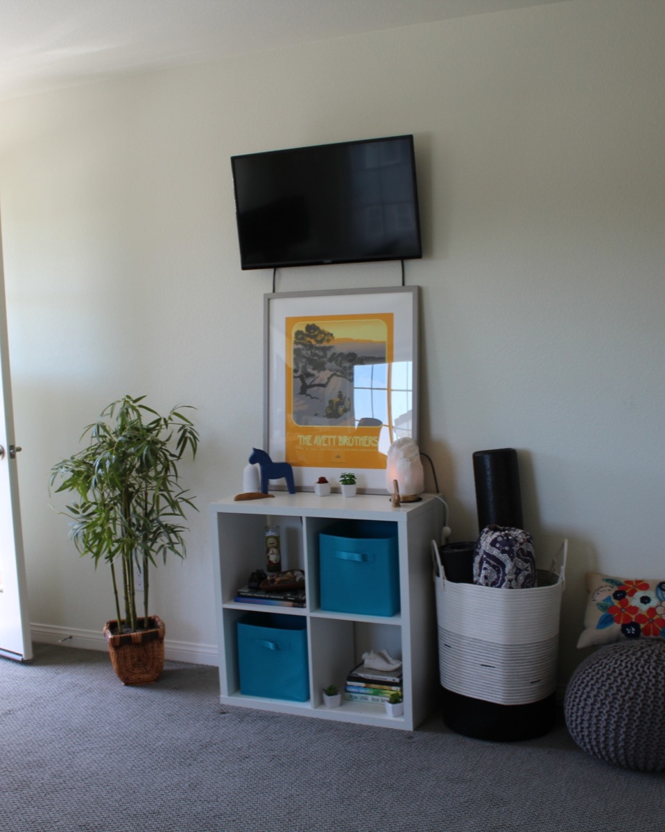Guest Room, another angle, after organizing