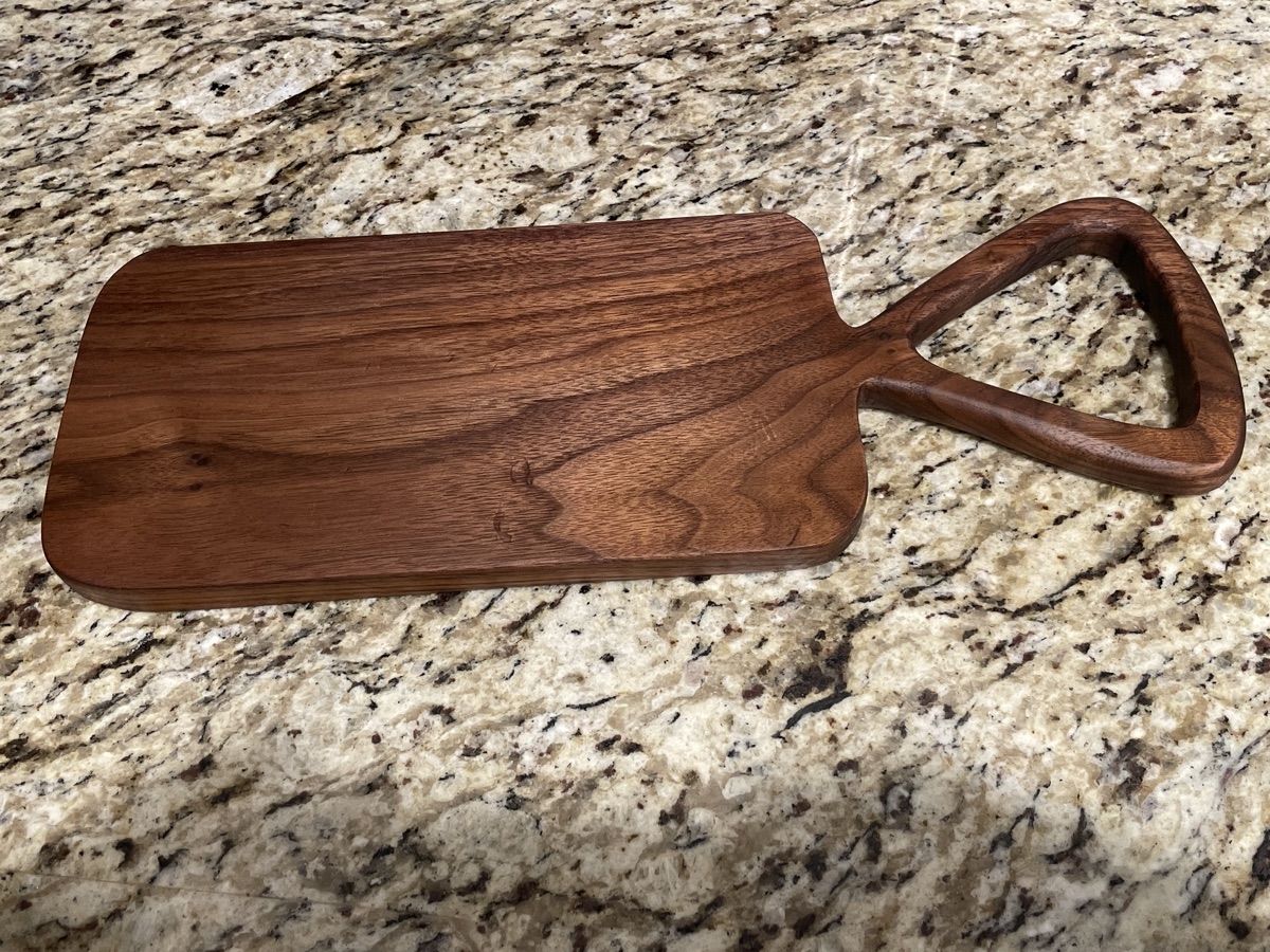 Walnut Cutting Board with Handle